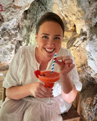 Drinks in a cave