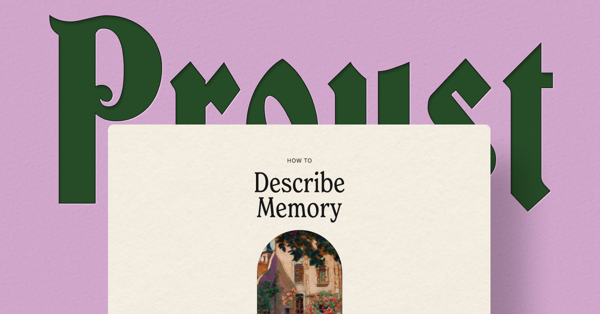 Thumbnail of How to Describe Memory