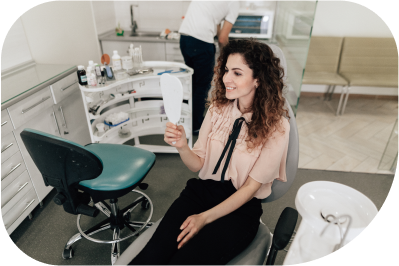 woman in dental practice