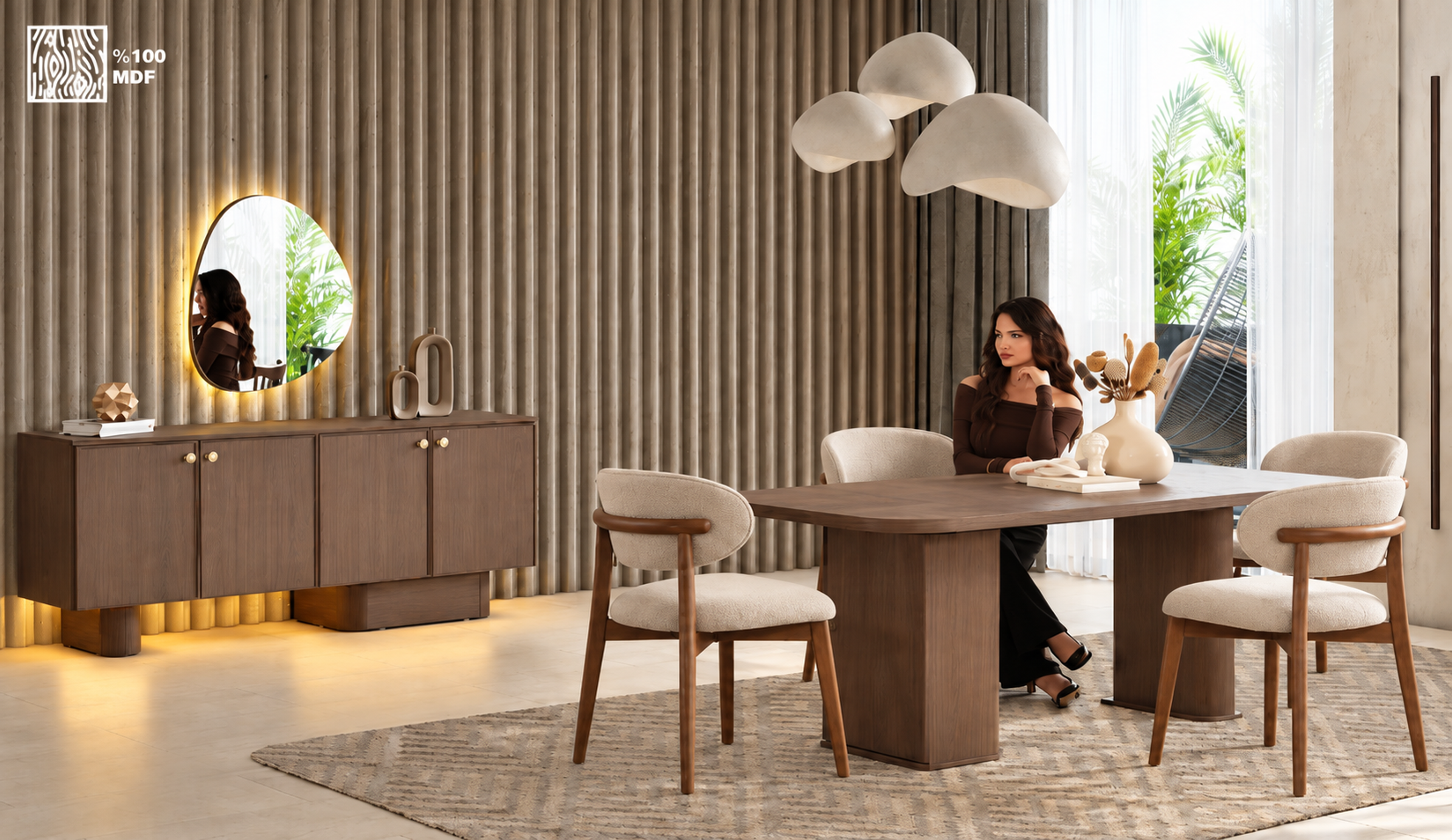 Casamila Yemek Odası Takımı