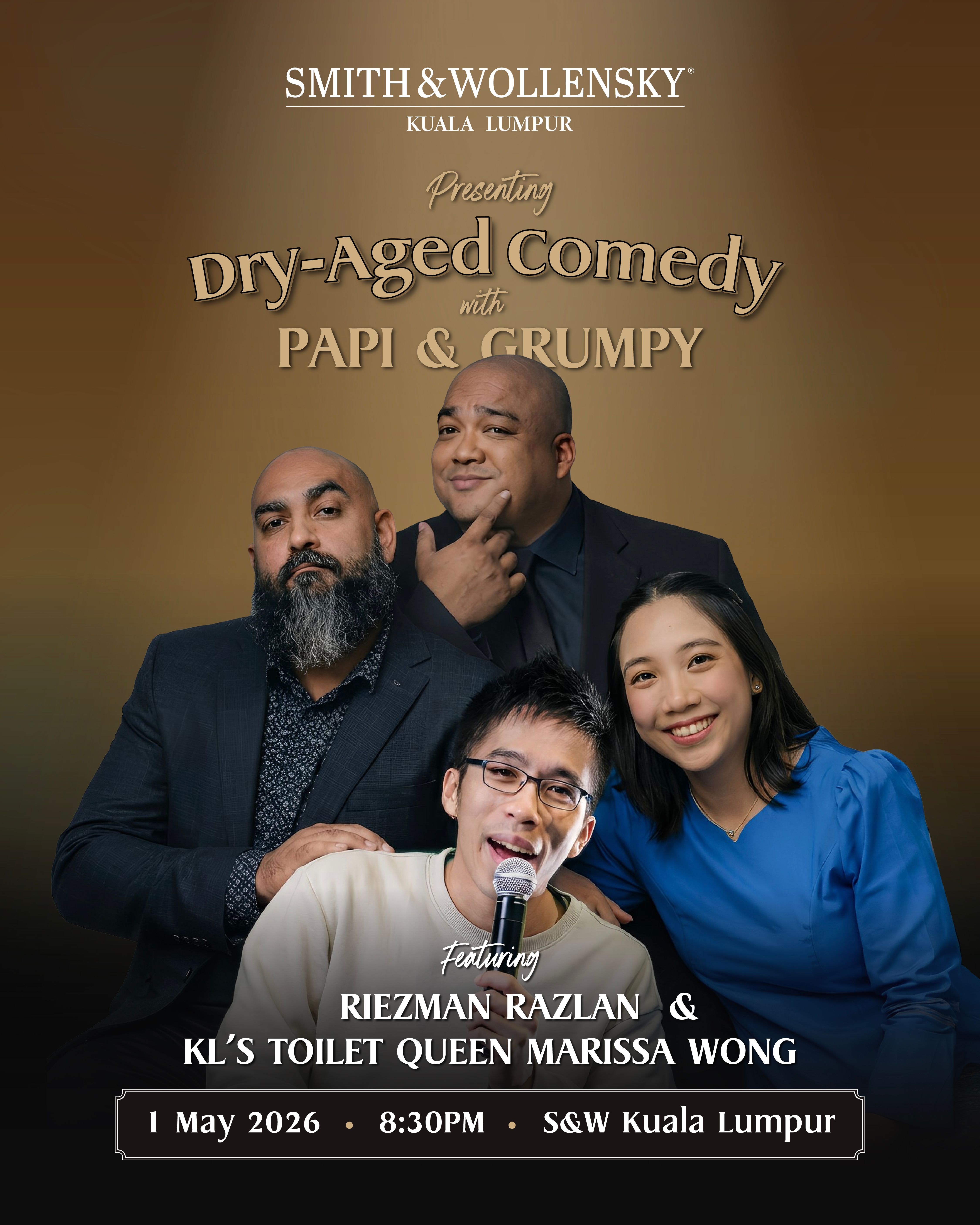 Dry Aged Comedy with Papi and Grumpy