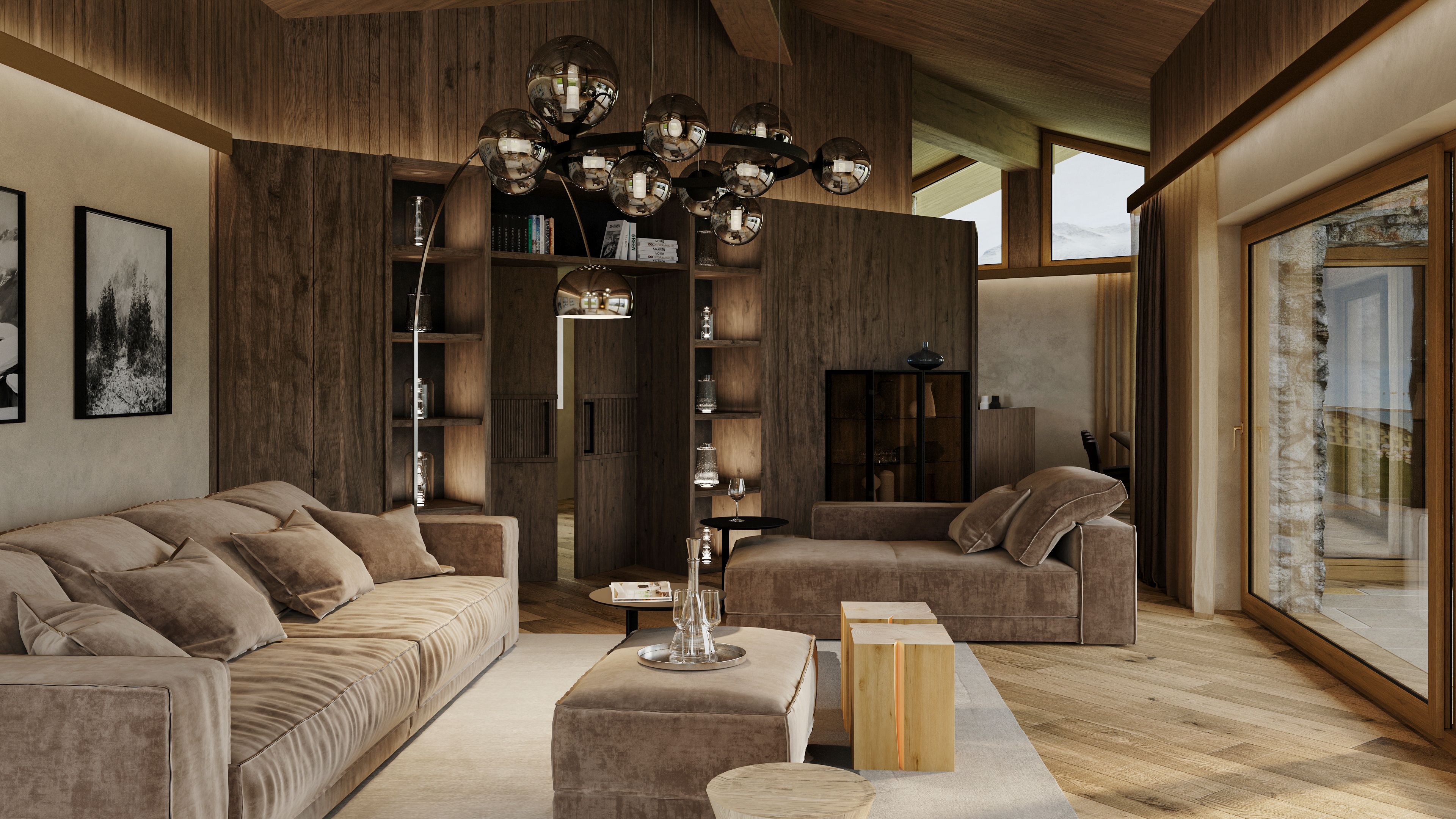St.Moritz - Prestigiosa residenza alpina con vista lago
