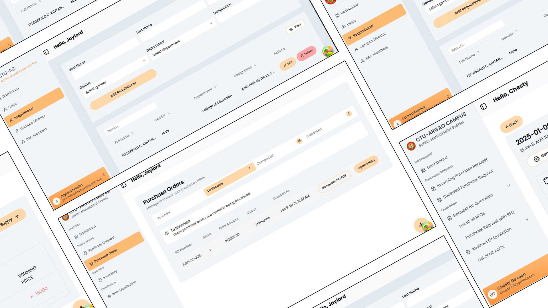 Supply Management System