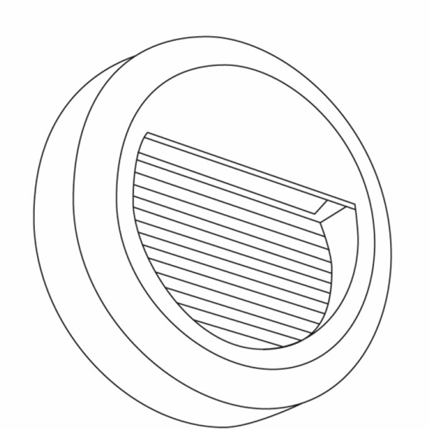 SIDEWALK ROUND LED 8147