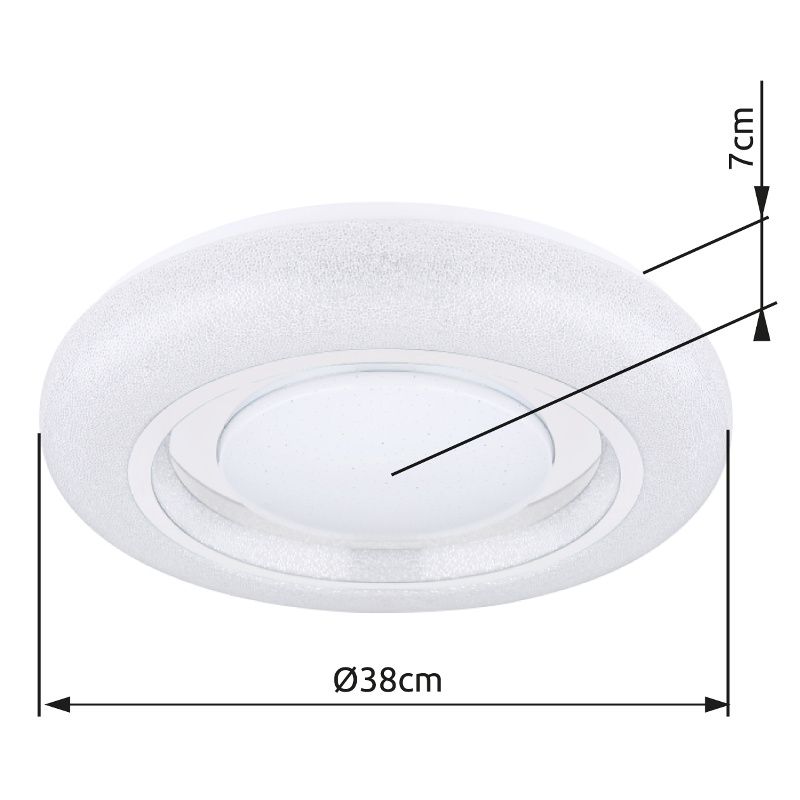 GLOBO RADA 483111-24 stropné svietidlo