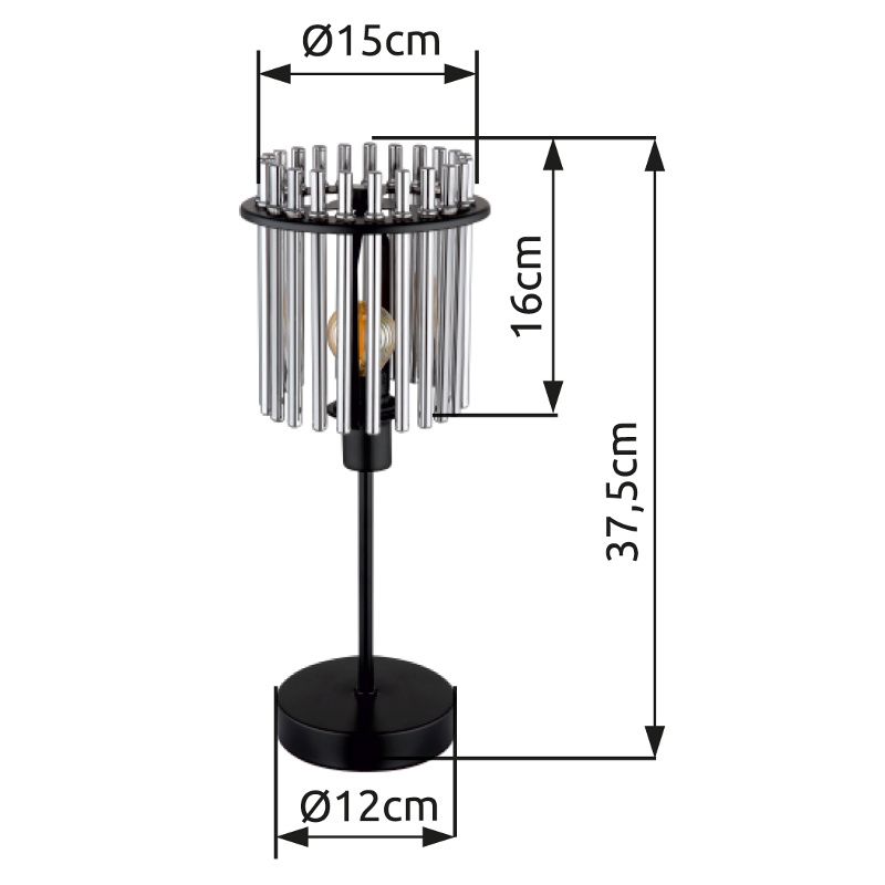GLOBO GORLEY 15698T stolová lampa