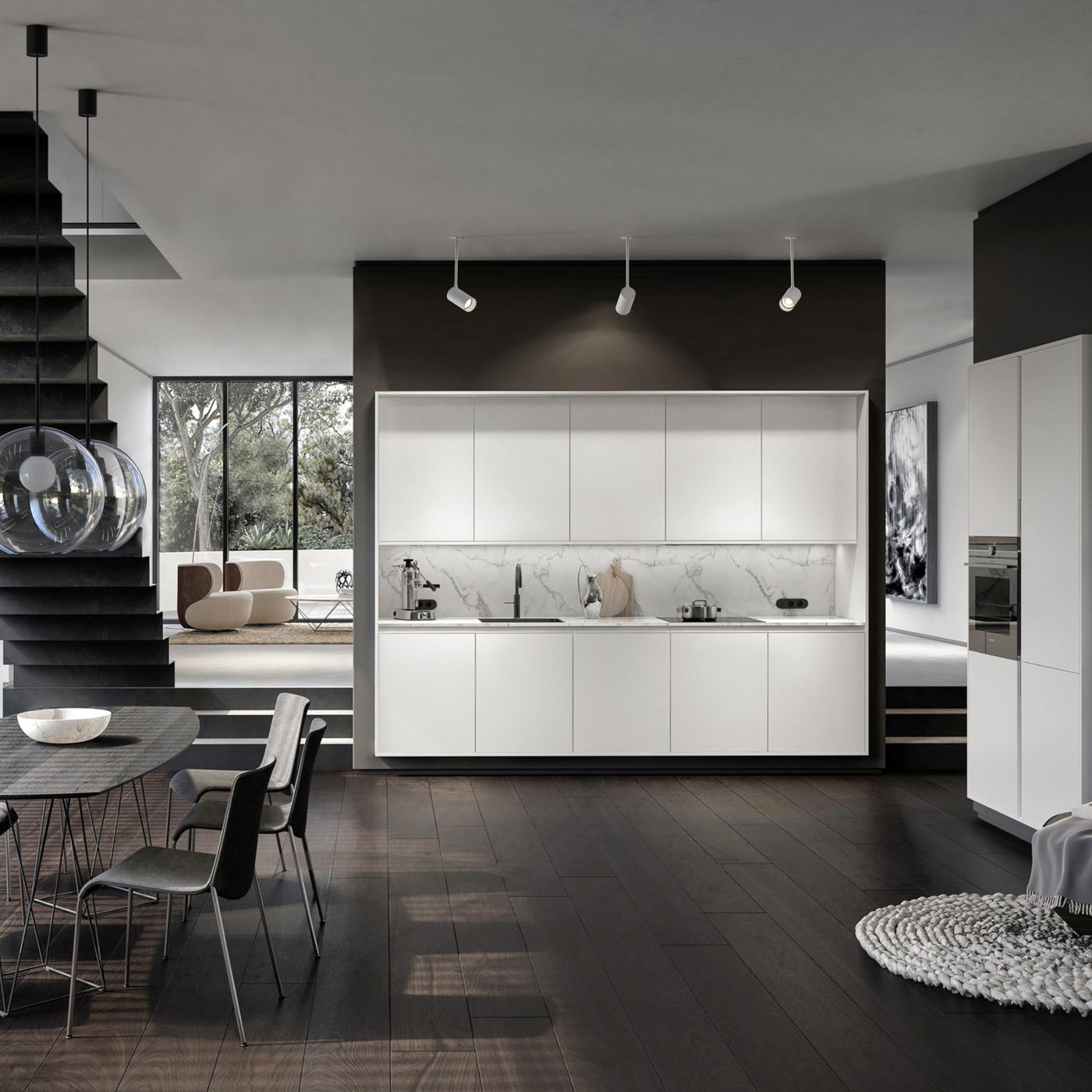 MONO SURFACE LONG M WHITE 7735