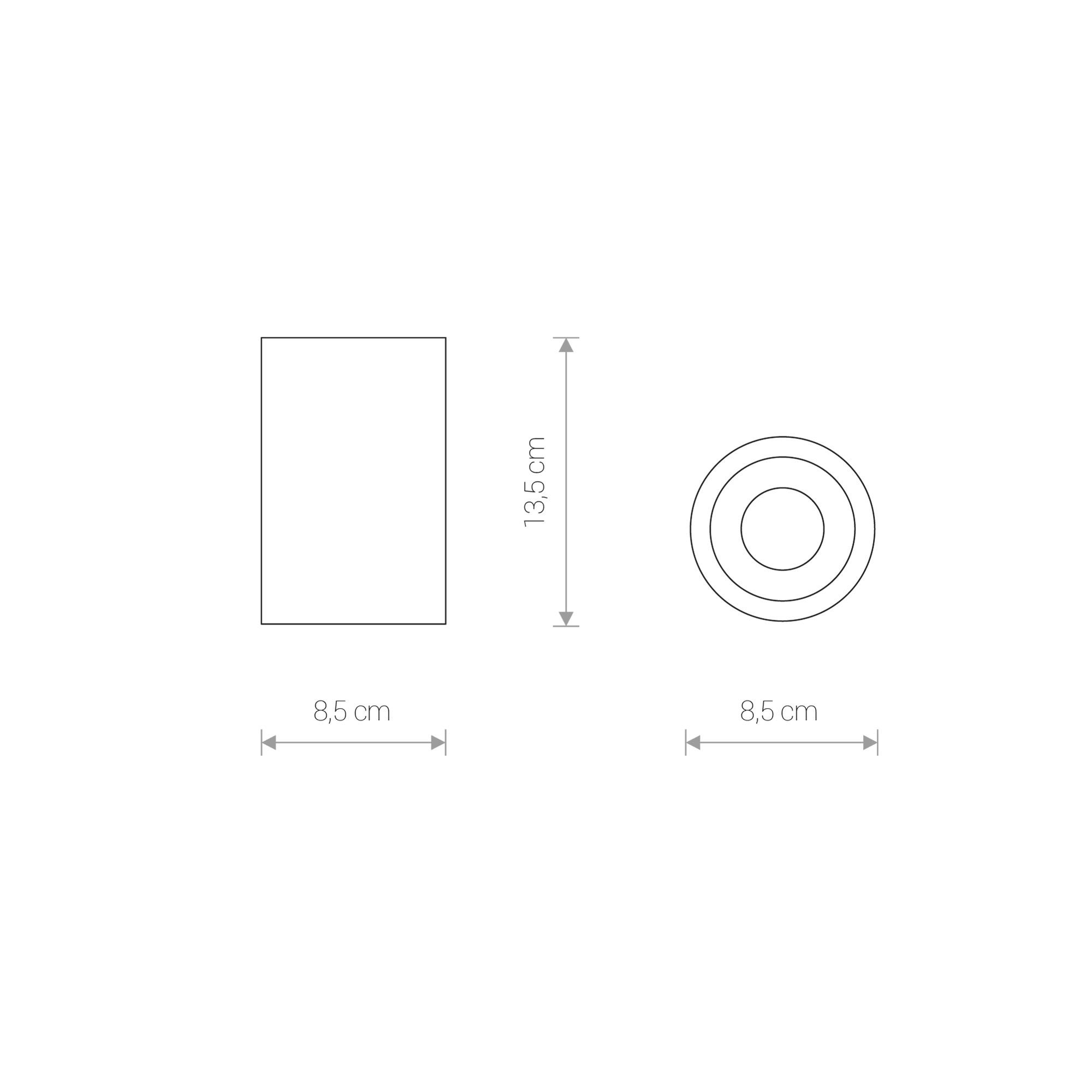 ALPHA WHITE 8362, h=13.5cm-1