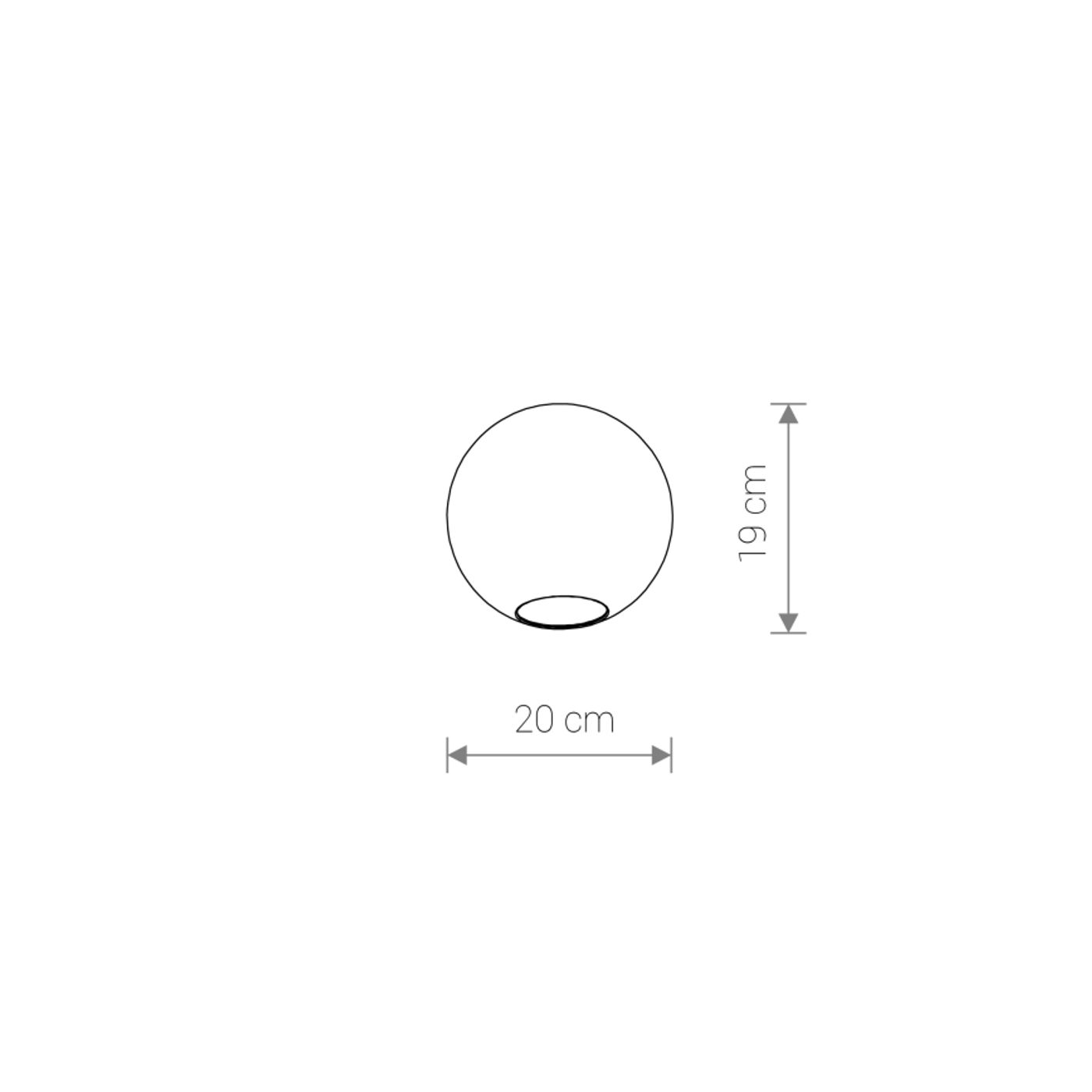 CAMELEON SPHERE M TR 8530, h=19 cm