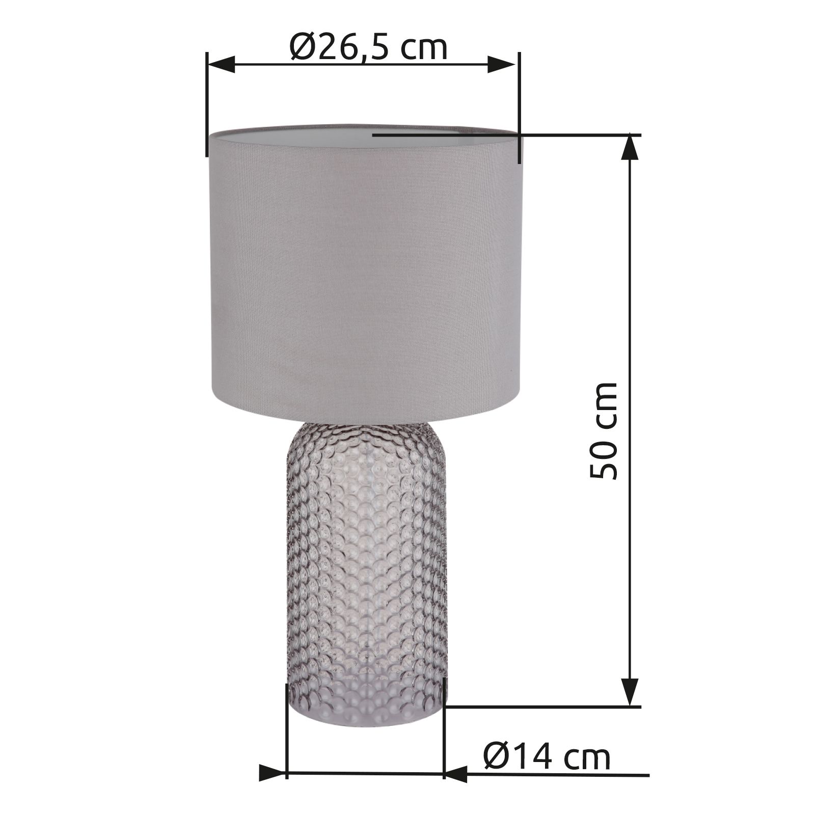 GLOBO SOFIA 21735CH stolová lampa