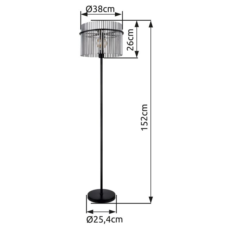 GLOBO GORLEY 15698S stojanová lampa