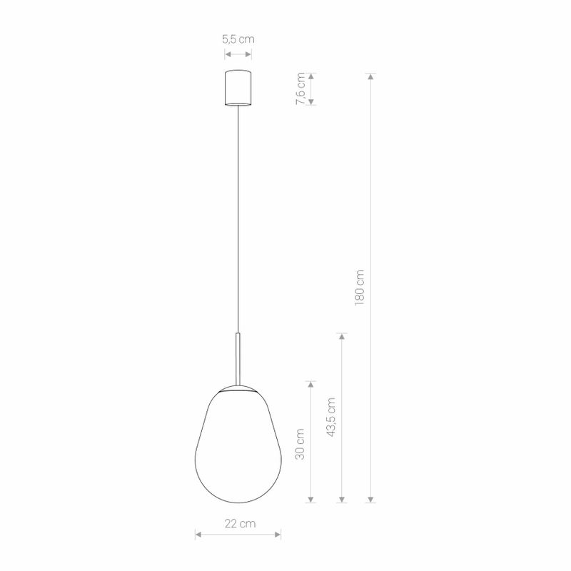 PEAR S 8673, h=180 cm