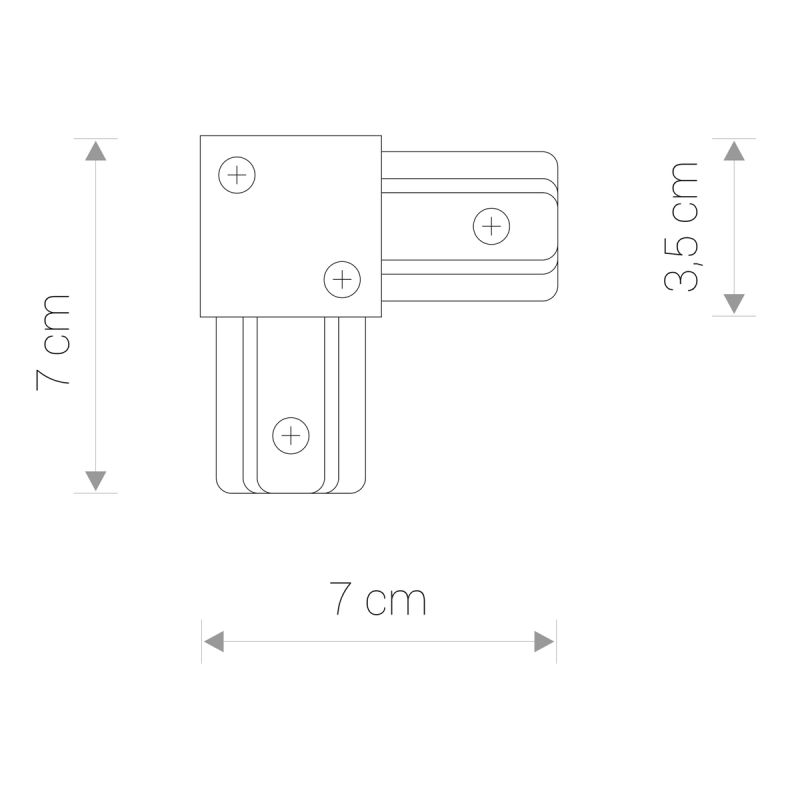 PROFILE L-CONNECTOR 9456 1F
