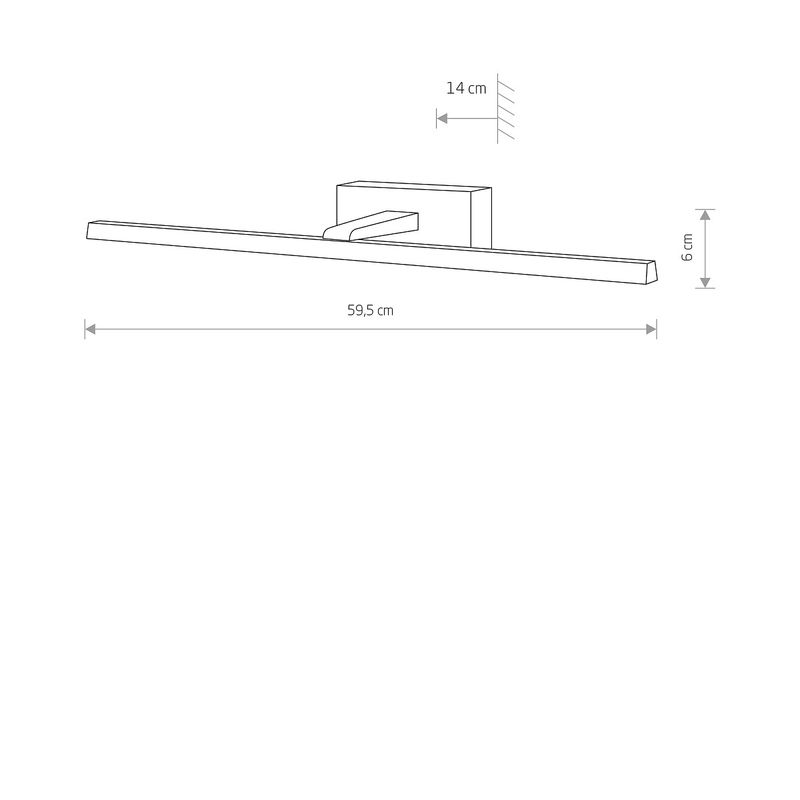 VAN GOGH LED CHROM M 10288, 3000K, 490lm, 120°, 30 000h (pôvodné ID 9347)