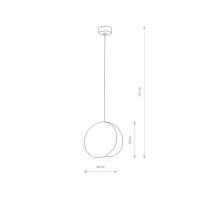 WHEEL GOLD I 9028, h=130 cm