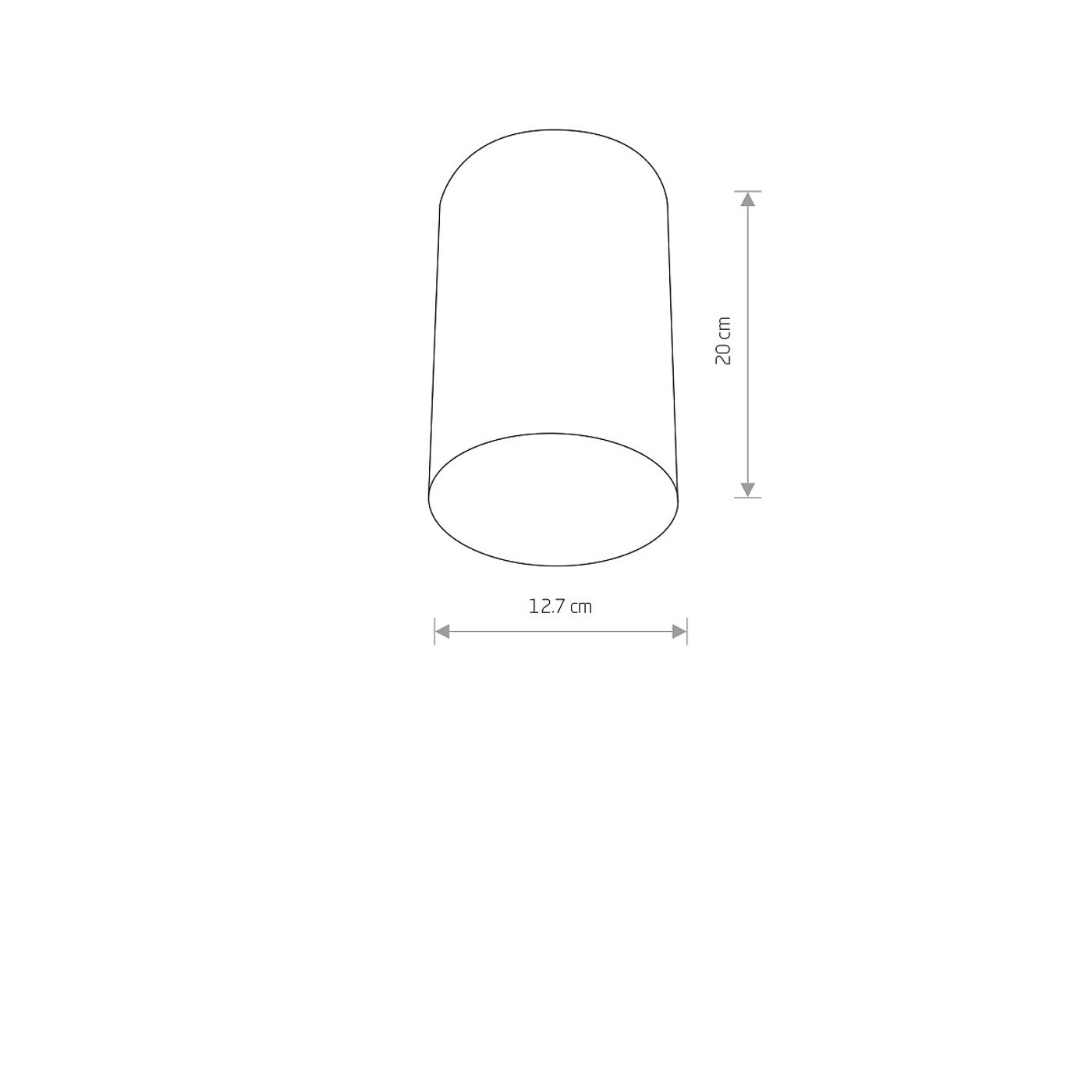 POINT PLEXI 6528, ø=13 cm