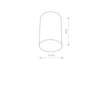 POINT PLEXI 6528, ø=13 cm