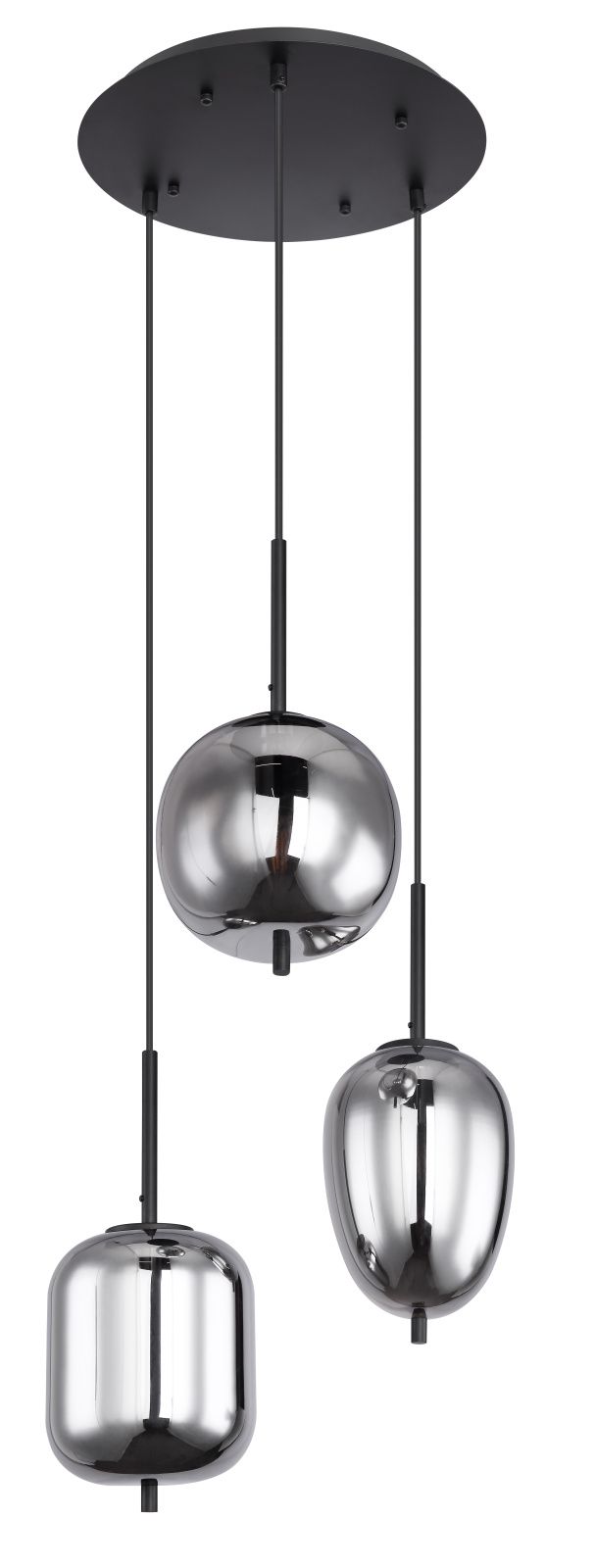 GLOBO BLACKY 15345-3 závesné svietidlo