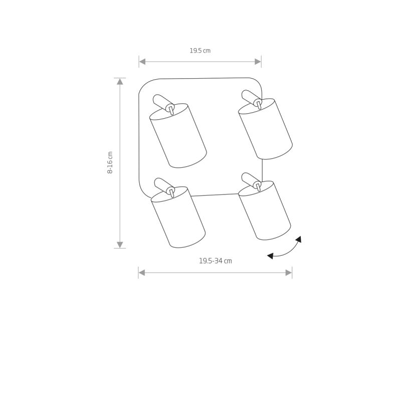 EYE SPOT BRASS IV 8820