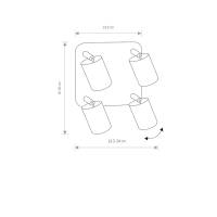 EYE SPOT BRASS IV 8820
