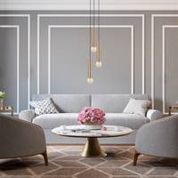 BATON SOLID BRASS III 7855, h=130 cm