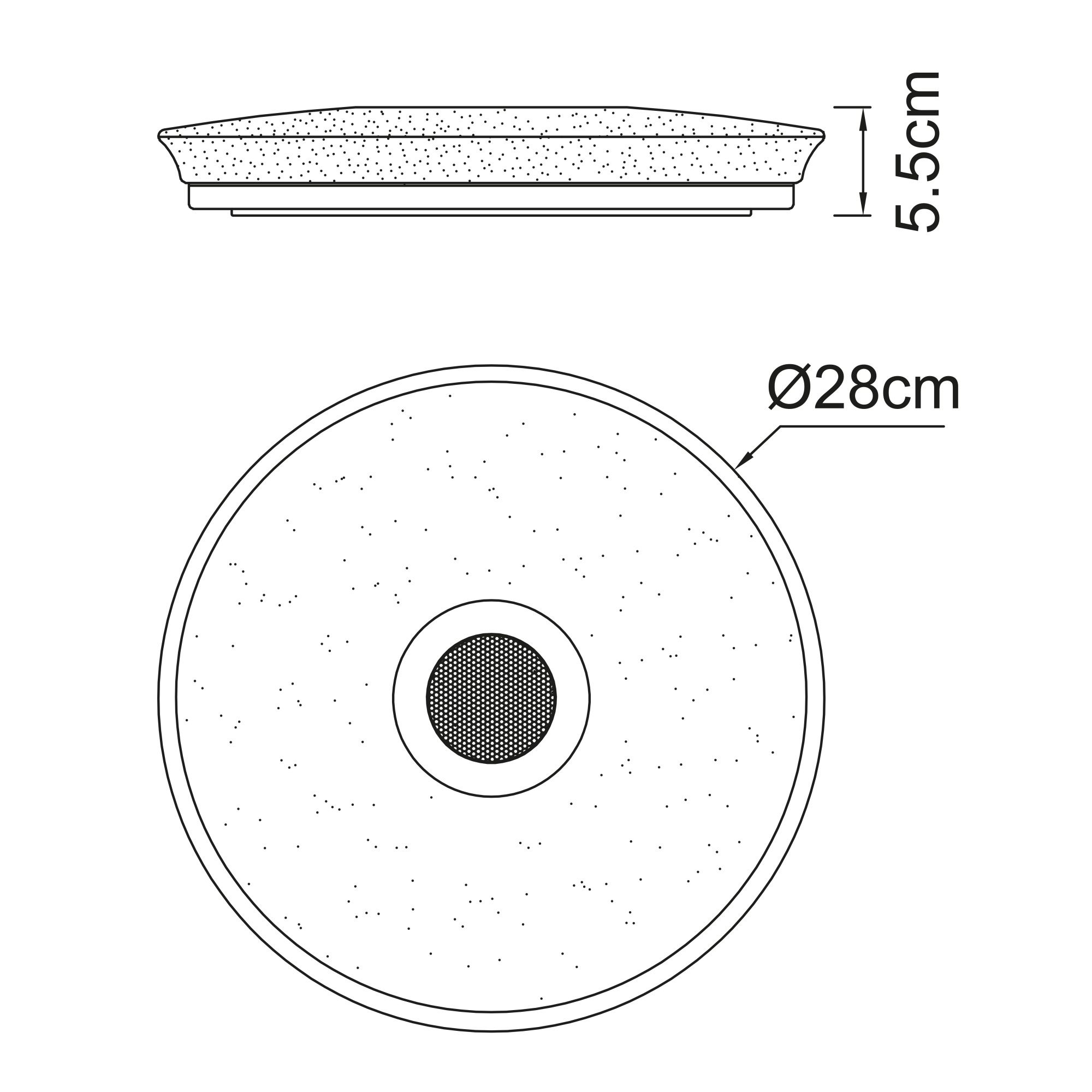 GLOBO RAFFY 41366W stropné svietidlo
