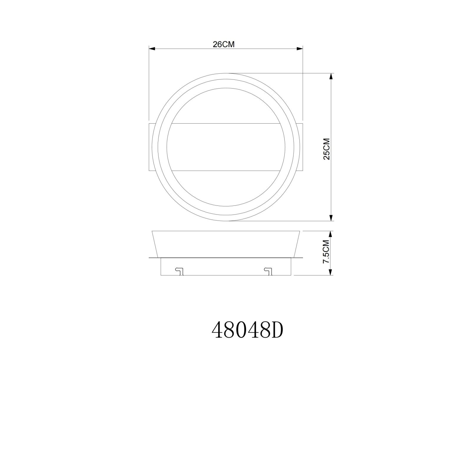 GLOBO SYRAKUS 48048D stropné svietidlo
