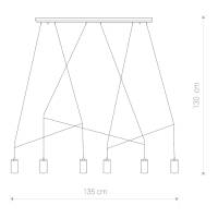 IMBRIA BLACK 9675, h=130 cm