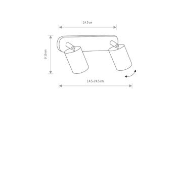 EYE SPOT WHITE 6015-1