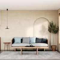 HERMANOS B BLACK/SOLID BRASS 8100, h=130 cm