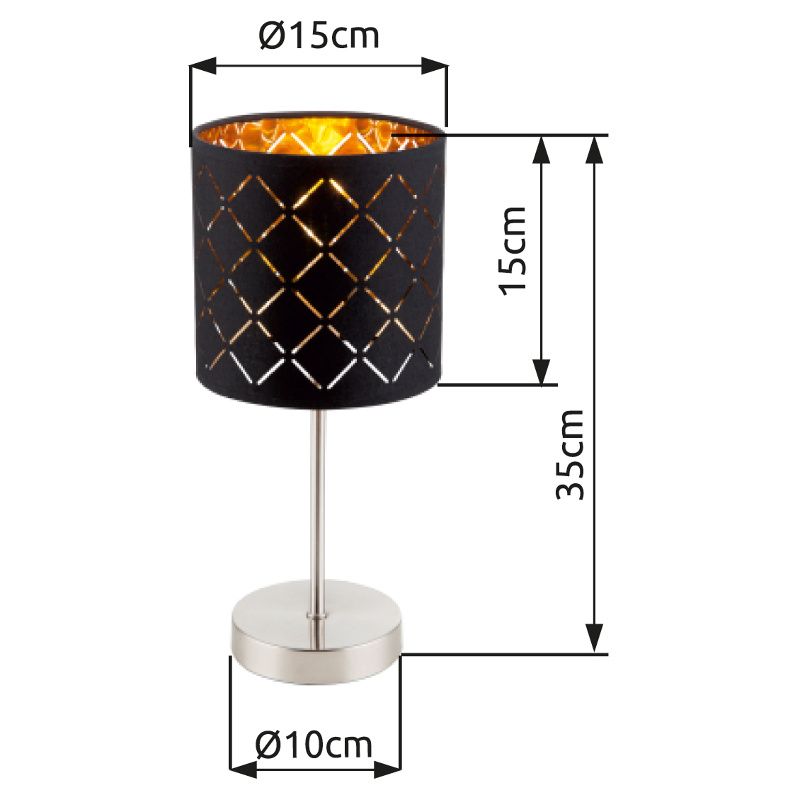 GLOBO CLARKE 15229T stolová lampa