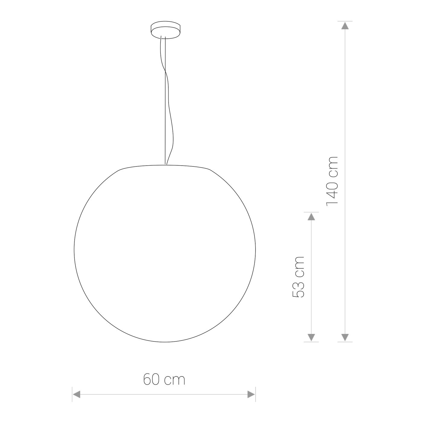 CUMULUS L 9607, h=140 cm