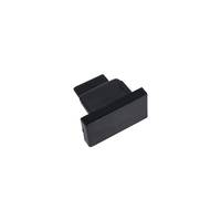 PROFILE DEAD END CAP BLACK 9458 1F
