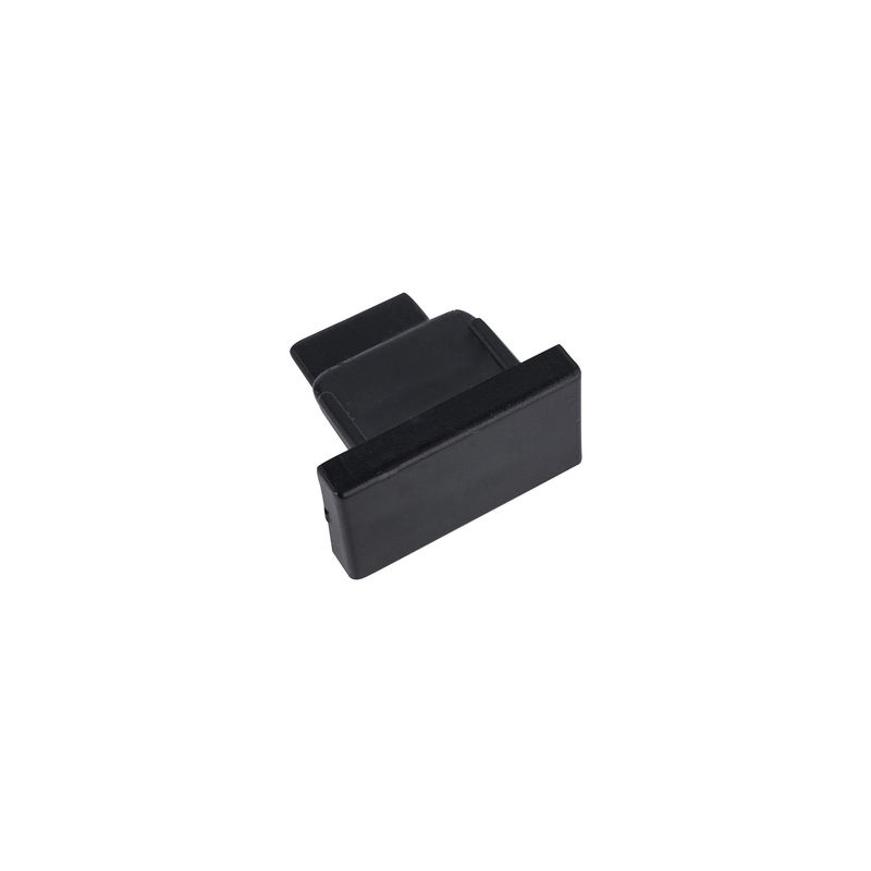 PROFILE DEAD END CAP BLACK 9458 1F