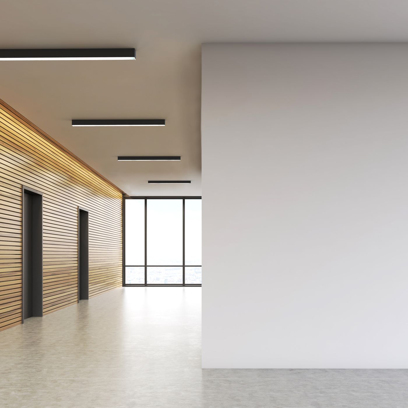 CL OFFICE PRO LED 150 BLACK 4000K IP20 10214