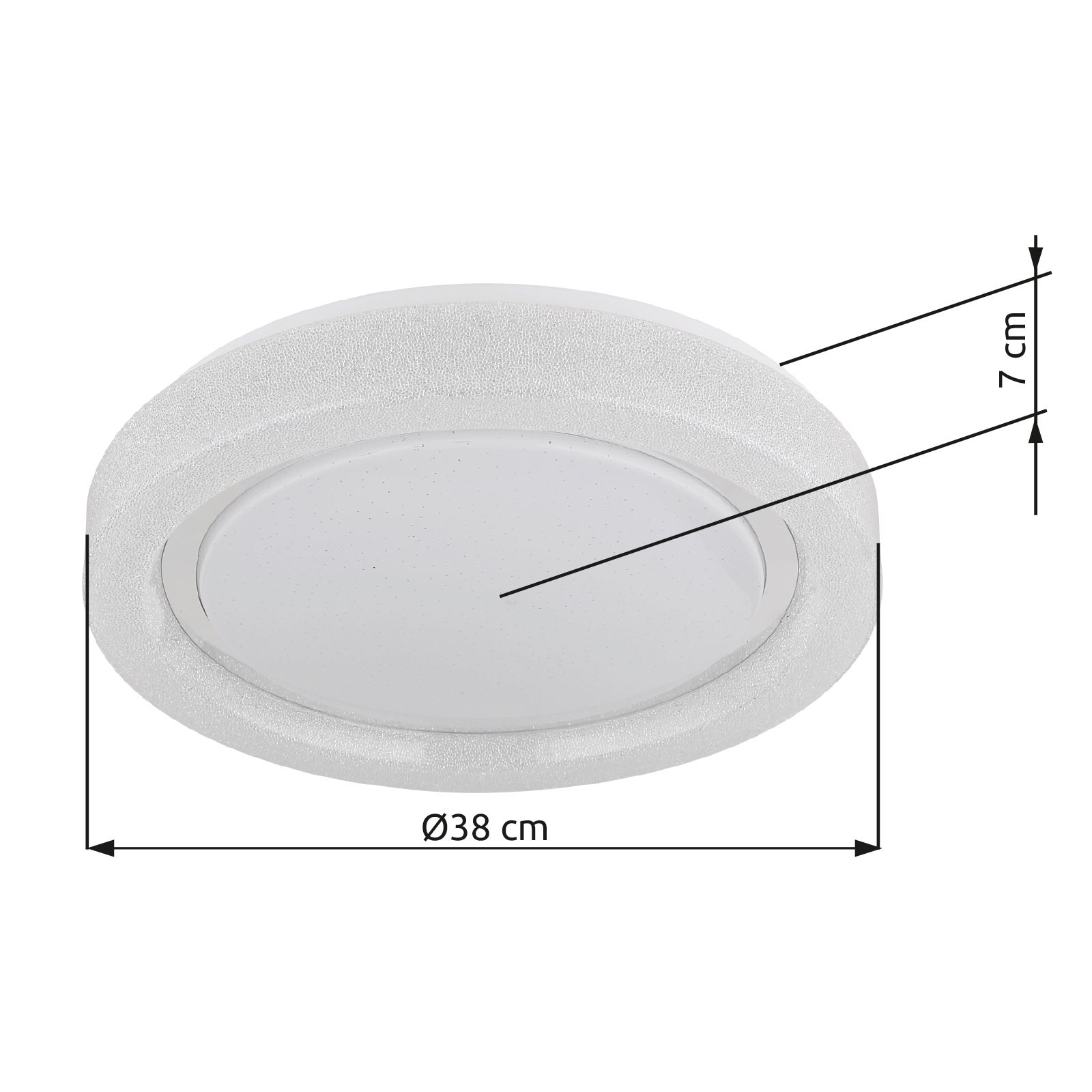 GLOBO MARCIA 48293-24R stropné svietidlo