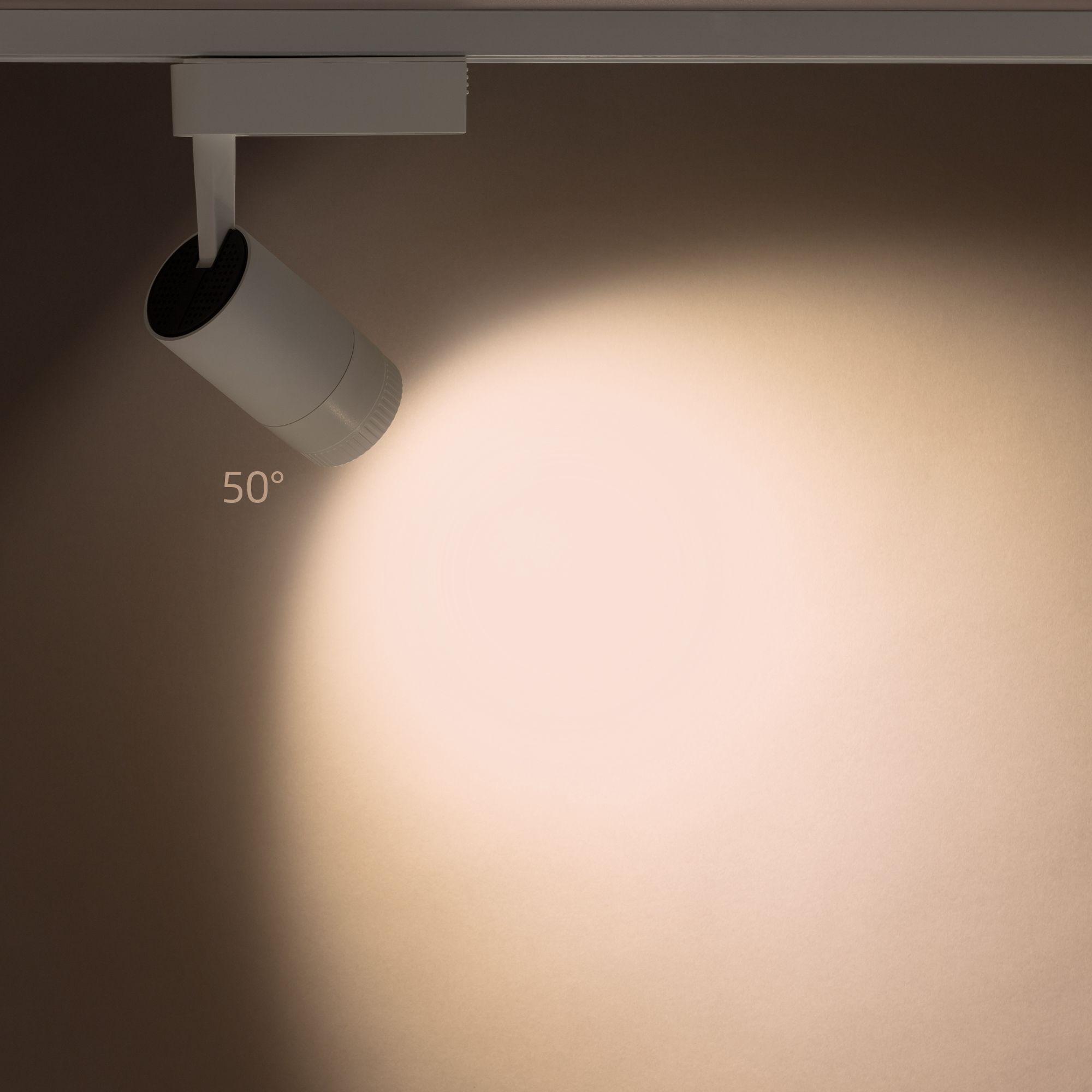 PROFILE ZOOM LED WH 3000K 7623, 3000K, 550lm