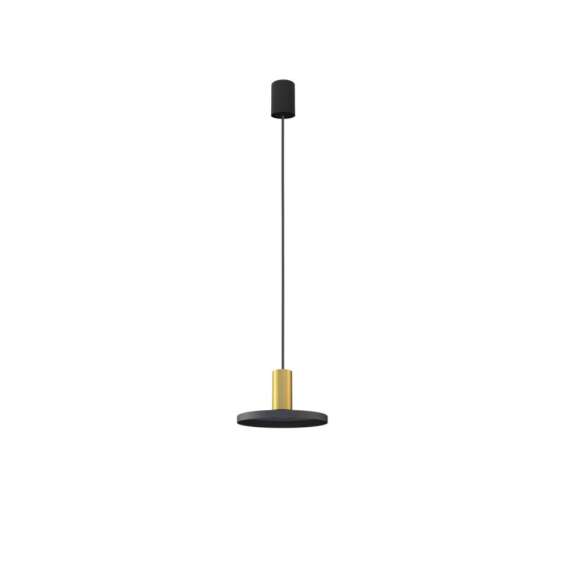 HERMANOS B BLACK/SOLID BRASS 8100, h=130 cm