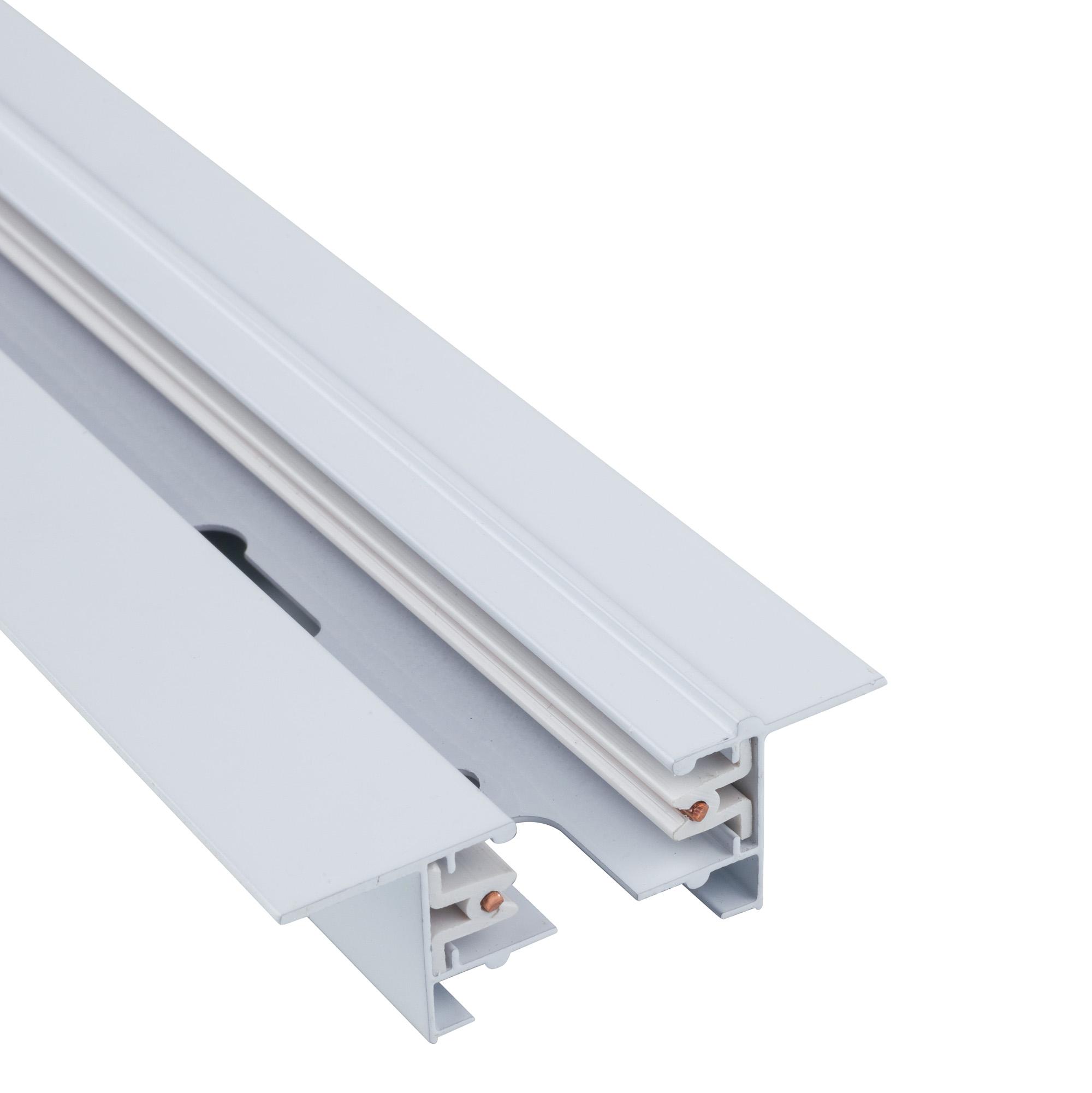 PROFILE RECESSED TRACK WHITE 9012 1F-0