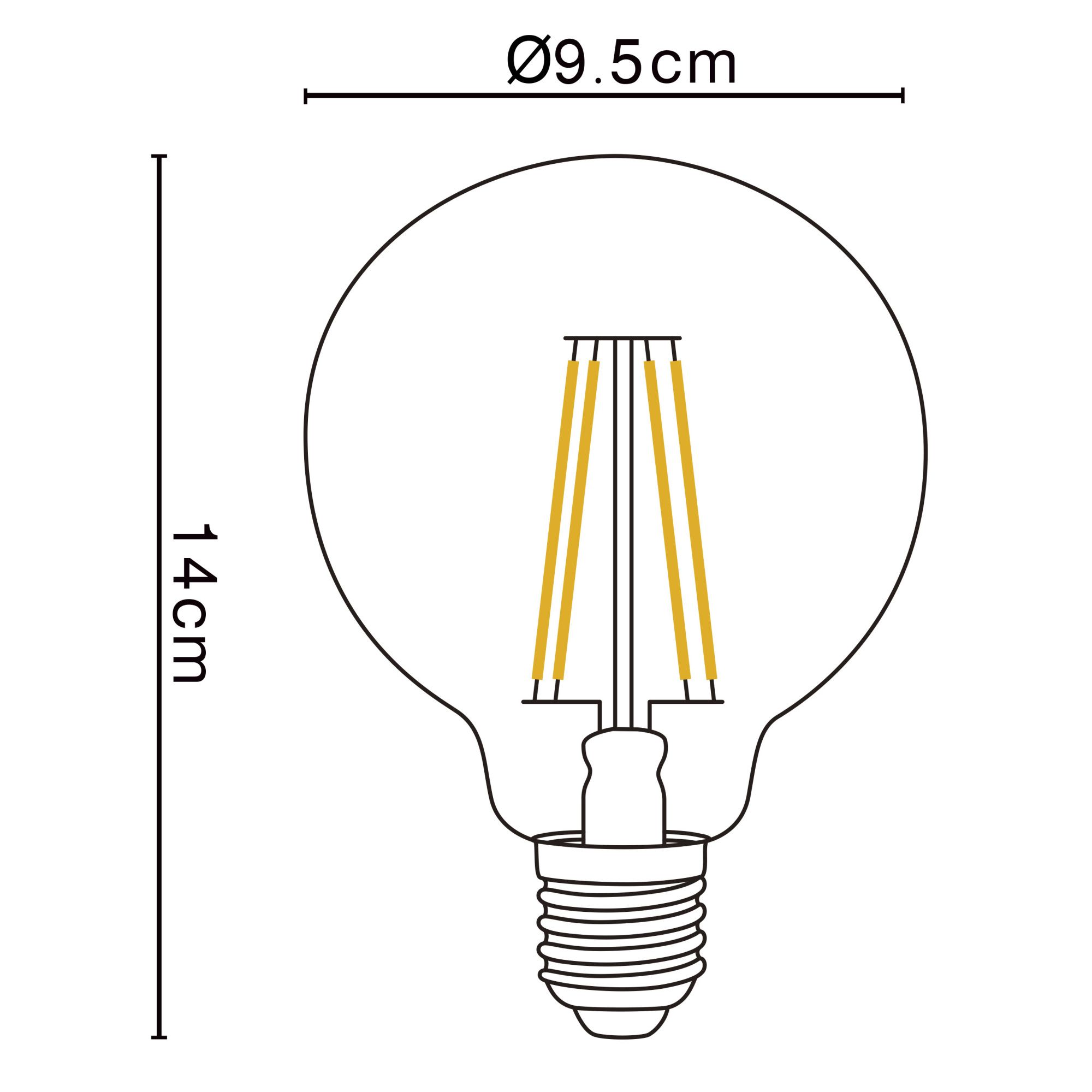GLOBO LED BULB 11526D žiarovka