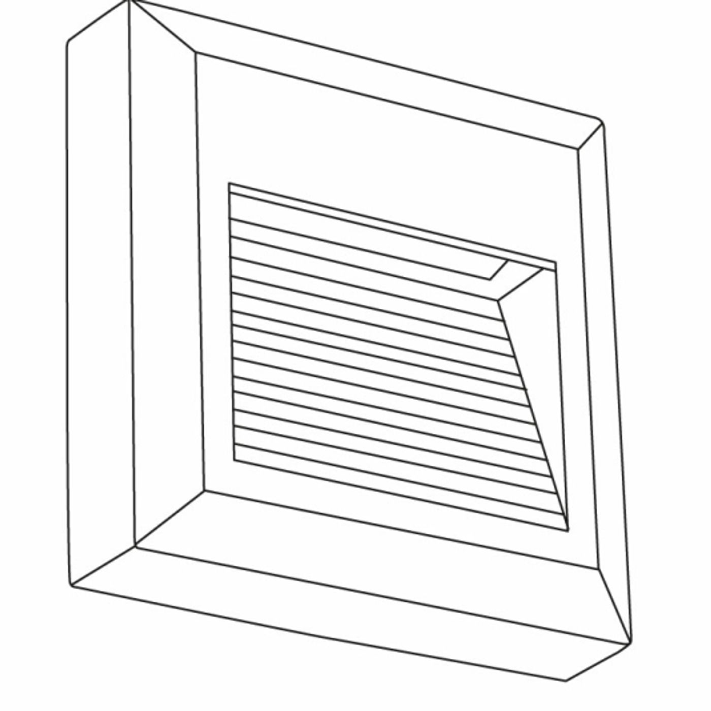 SIDEWALK SQUARE LED 8148