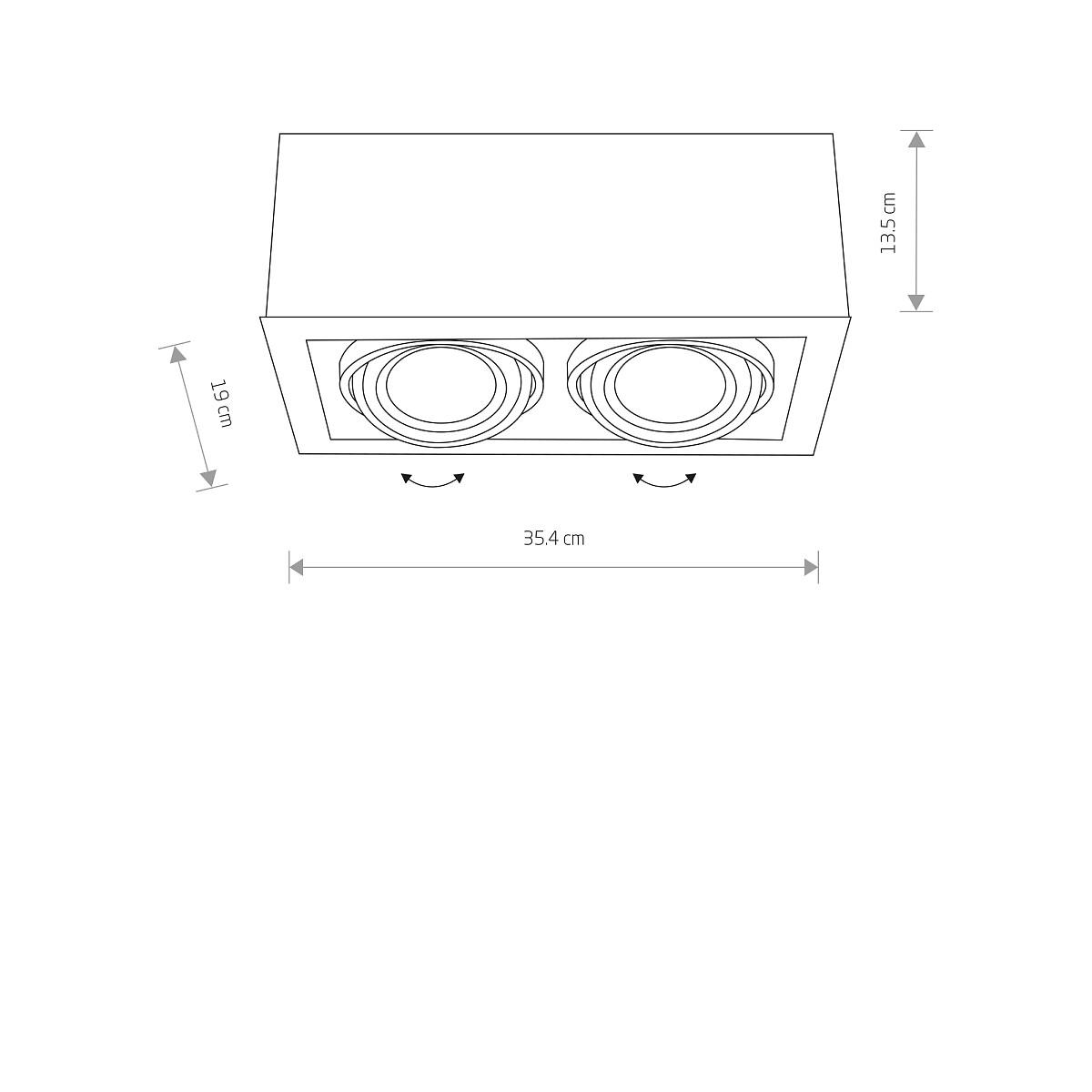 DOWNLIGHT BLACK II 9570-1
