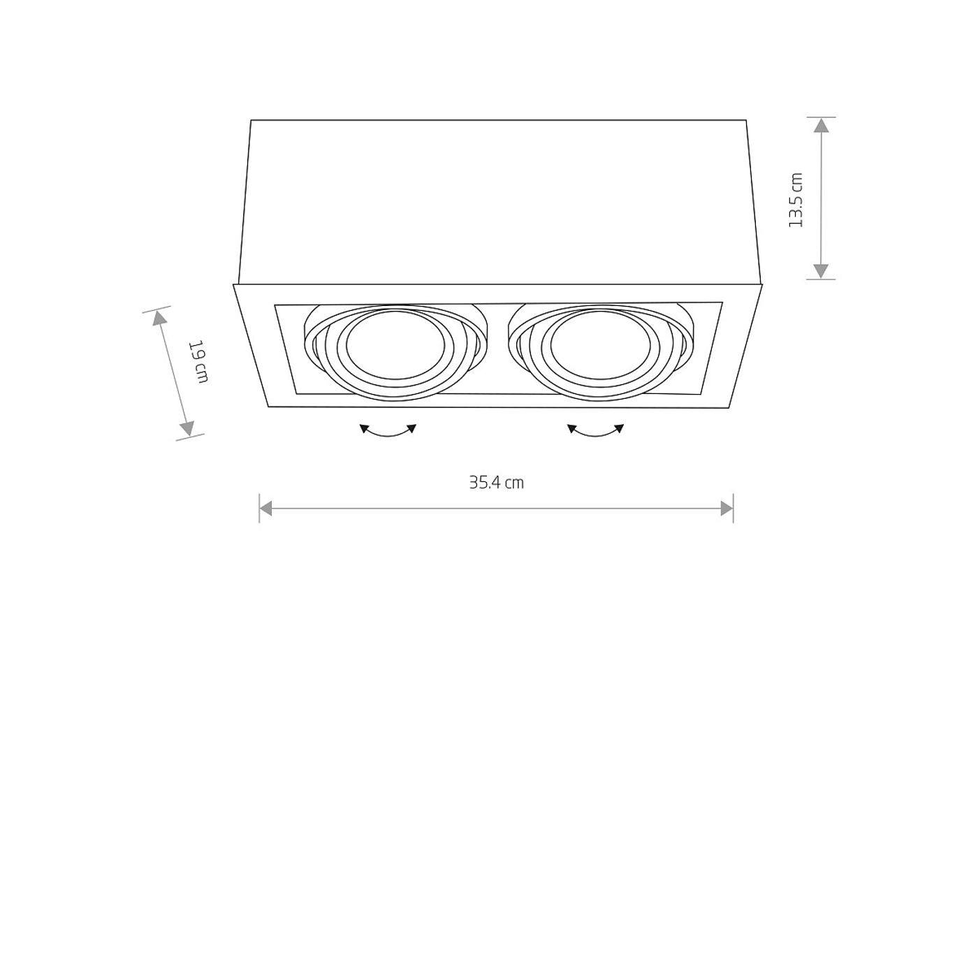 DOWNLIGHT BLACK II 9570