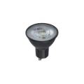 REFLECTOR LED, GU10, R50, 7W, 3000K, ANGLE 50, BLACK DIMMABLE 10995