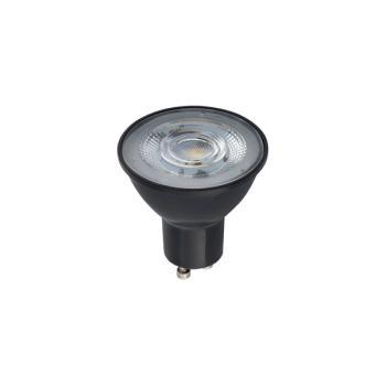 REFLECTOR LED, GU10, R50, 7W, 3000K, ANGLE 50, BLACK DIMMABLE 10995-0