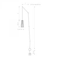 DOVER BLACK I 9264, h=470 cm