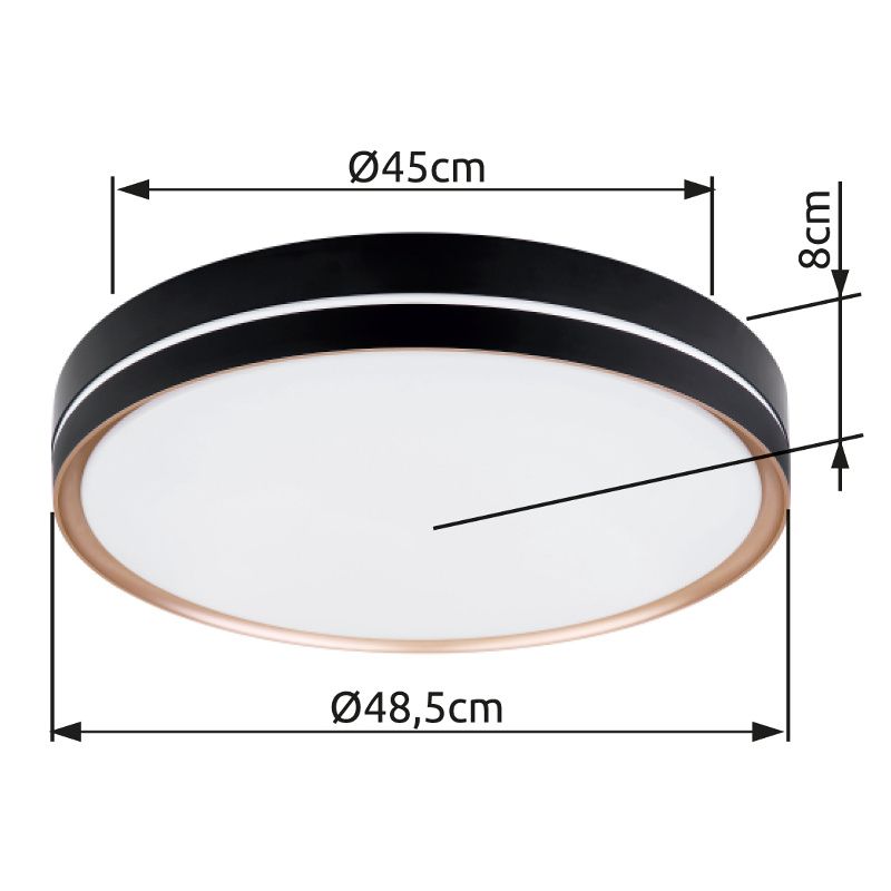 GLOBO MANNI 41759-40 stropné svietidlo