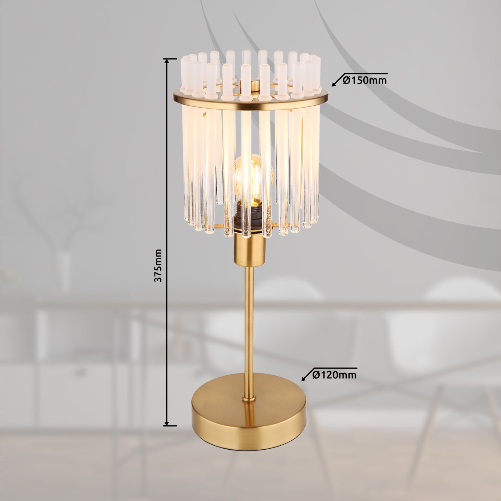 GLOBO GORLEY 15698TM stolová lampa
