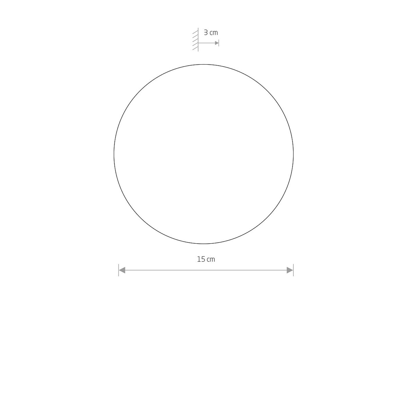 RING LED MIRROR S 10276