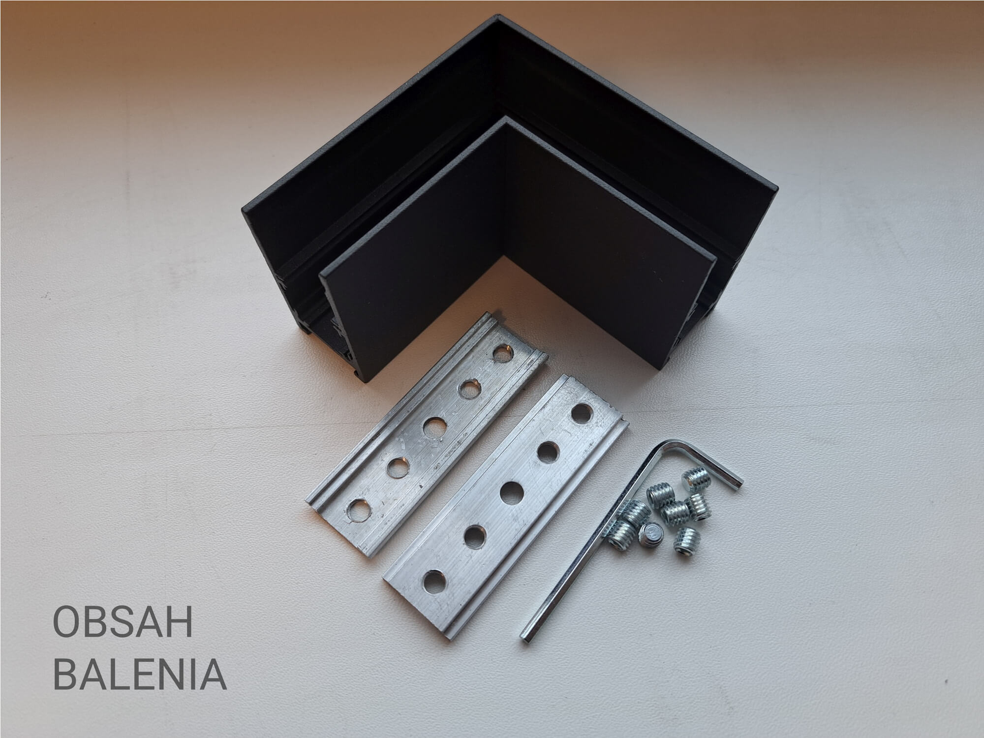 LVM RECESSED HORIZINTAL CORNER 10158